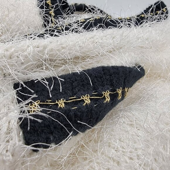 Vintage Fuzzy Open-Front Cardigan Sweater Soft Knit. - Picture 4 of 15